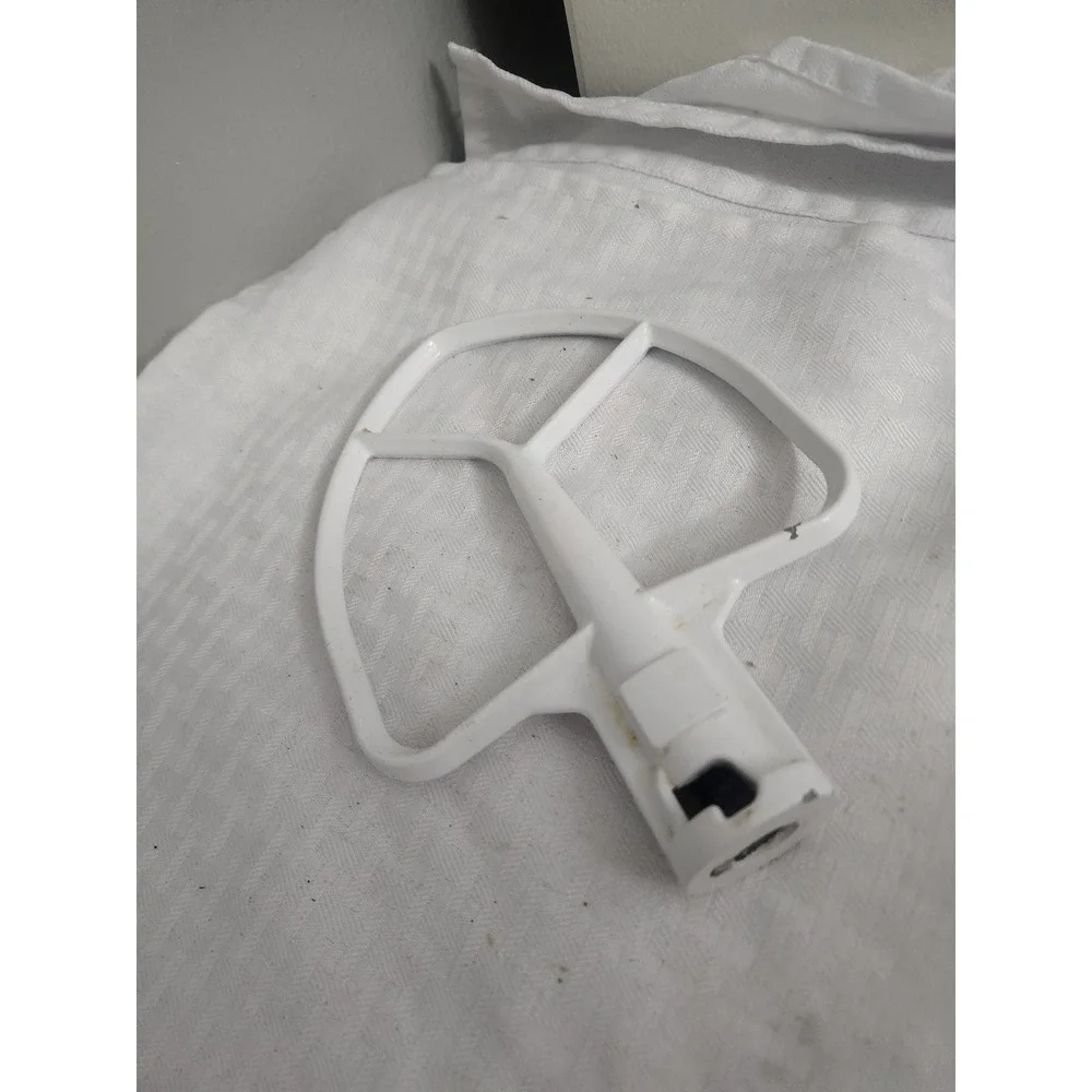 KitchenAid K45B Flat Beater Attachment White Coated for Tilt-Head Stand Mixer